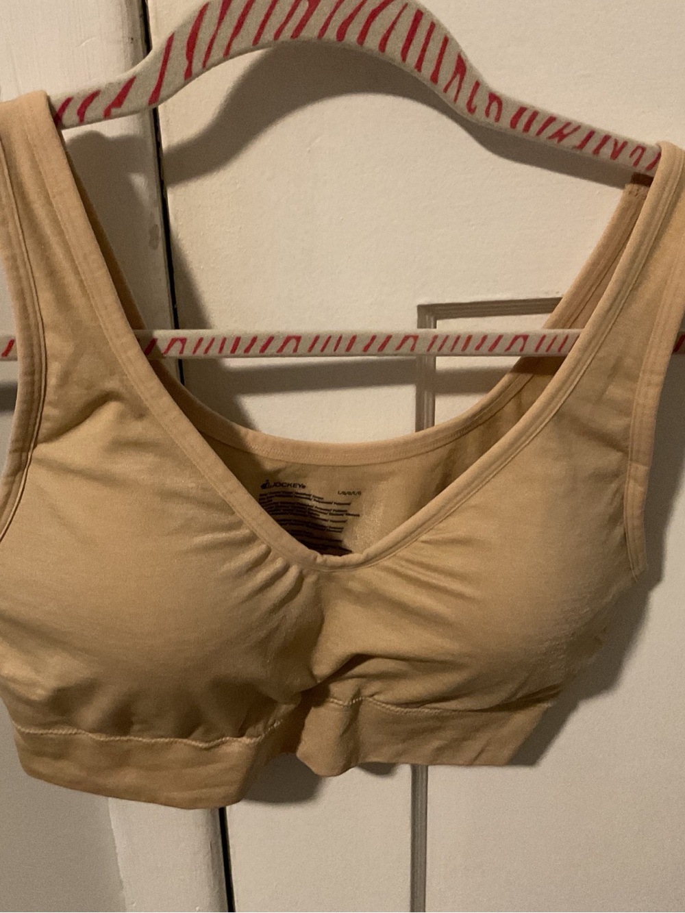 Jockey Tan Wireless Comfort Sports Bra